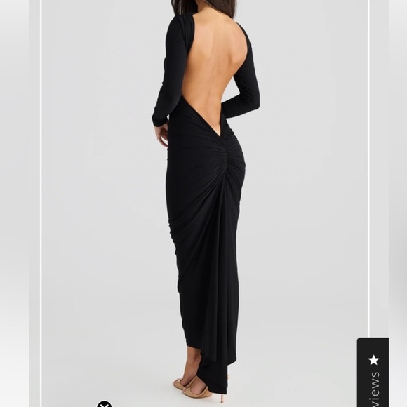 MELANIE THE LABEL EVELYN DRESS IN BLACK SIZE XS - Picture 1 of 3